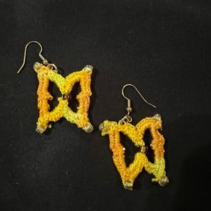 Crocheted Earrings (handmade)
